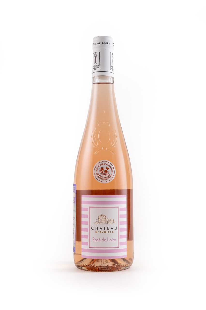 Вино Розе Де Луар Шато Д`Аврийе, розовое, сухое, 0.75л